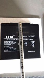 ESGファクトリーAGMSla VrlaUPSバックアップ12v20ahディープサイクル6-dzm-20ソーラーバッテリー - Product Image 5
