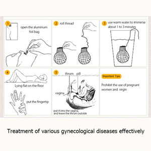 Personalización antibacterial infección por hongos cura coño sexo de atención los tampones vaginales desintoxicación perlas - Product Image 4