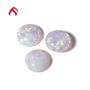 Batu Permata Opal Buatan Lab Cabochon Grosir Batu Opal Sintetis Batu Opal - Product Image 5