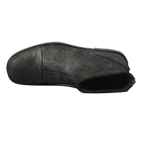 Giày Bốt Phong Cách Thời Trang Thiết Kế Mới 2023 Bốt Da Nam Màu Đen Có Khóa Kéo Ấm Áp - Product Image 4