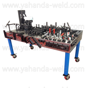 <span class=keywords><strong>Table</strong></span> de <span class=keywords><strong>soudage</strong></span> 3D de haute qualité fabriquée en Chine avec dispositifs de serrage pour une efficacité de <span class=keywords><strong>soudage</strong></span> accrue. - Product Image 5