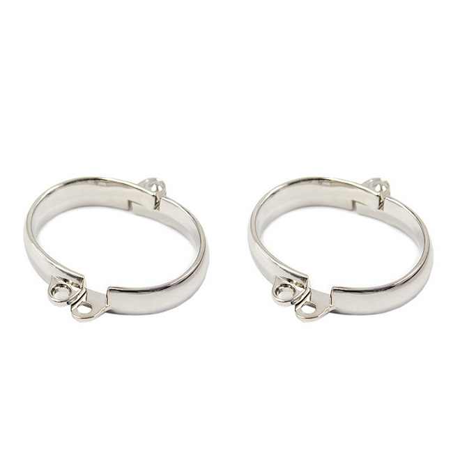 Sadomasoquismo para adultos, esposas de Metal de acero inoxidable, Sexy, para tobillo, con cerradura, para hombre y mujer