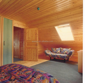 Casa de madera para patio de cuatro estaciones al aire libre con vidrio solar para villas Ajuste de jardín - Product Image 5