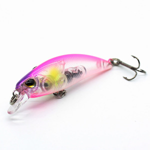 Hunthouse — leurre méné noir coulant intelligent pour la pêche, appât artificiel idéal pour la <span class=keywords><strong>truite</strong></span> ou l'eau salée, Jerkbait, wobbler, 4.0g, 5cm - Product Image 2