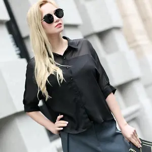 Fashion design womens semi formal tops and blouses