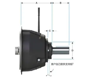 PTO transmission clutch