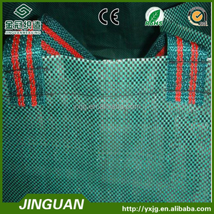 Venta de fábrica, bolsa grande para residuos de jardín, bolsas de hojas de césped limpias con asas - Product Image 6