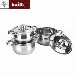 Multifuncional olla <span class=keywords><strong>3</strong></span>/5 capa de acero inoxidable olla hogar - Product Image 1