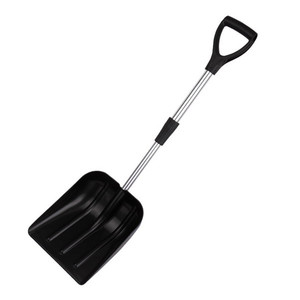Afneembare D Grip Lange Steel Sneeuwverwijdering Spade Schop
