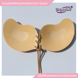 뜨거운 sexi 사진 여자 섹시한 모달 전면 폐쇄 누드 유방 리프트 밀어 실리콘 브래지어 여성 - Product Image 3