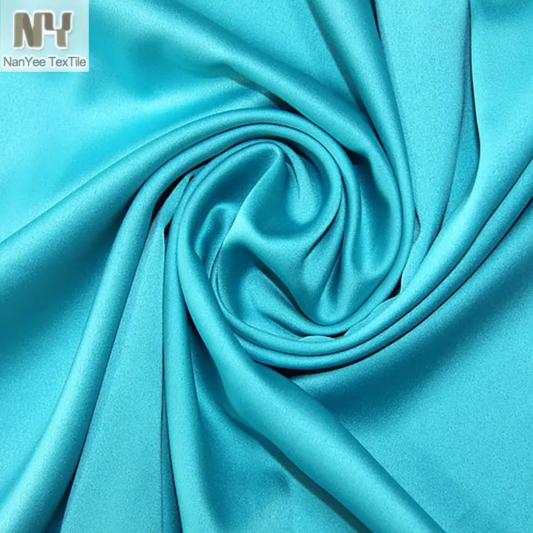 Nanyee Tekstil Terbaik Jual Polyester Elastis Grosir Kain Satin