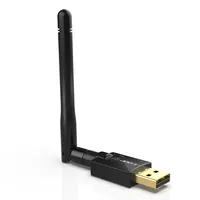 Stik Wifi USB 300Mbps, Tongkat Kecepatan Cepat Jarak Jauh untuk Windows, MacOS, Linux