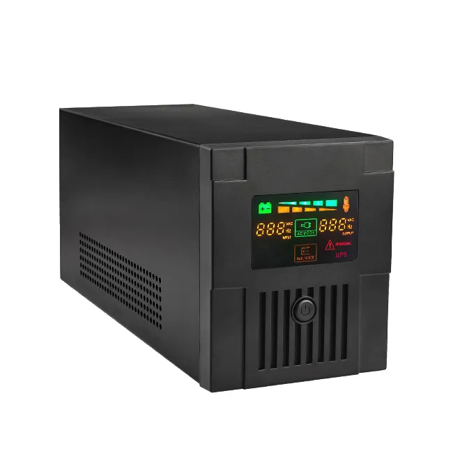 중국 오프라인 ups 휴대용 백업 전원 1200VA PC 모뎀 12 개월 보증