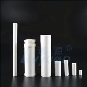 Micro PE Sintered Plastic Porous Polypropylene PP sintering Filter for air liquid filtration pump circulate chemicals filters