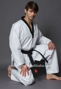 Hàng Mẫu Miễn Phí Vận Chuyển Vải Polyester Giá Xuất Xưởng Chất Lượng Cao <span class=keywords><strong>Dobok</strong></span> Taekwondo Taekwondo <span class=keywords><strong>Dobok</strong></span> Có Dải - Product Image 6