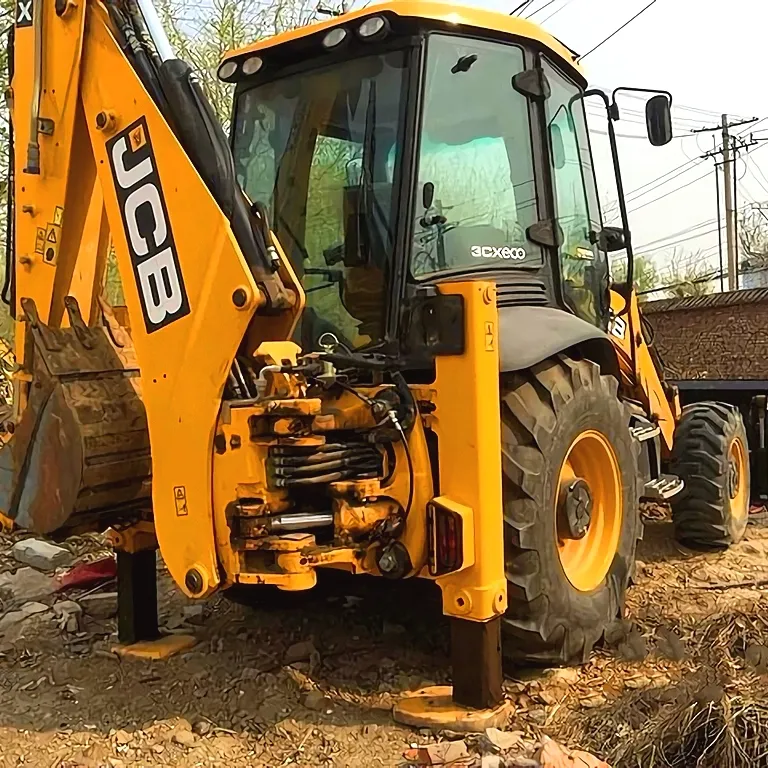 משמש JCB 3CX מחפרון מטעין כבד עבודה/משמש jcb מחפרון 3cx 4cx למכירה