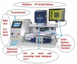 Computer <strong>Motherboard</strong> <strong>Repair</strong> <strong>Machine</strong>/ <strong>Motherboard</strong> Chip <strong>Repair</strong> <strong>Machine</strong>/ BGA VGA <strong>Repair</strong> Equipment WDS-660 for <strong>Laptop</strong> <strong>Motherboard</strong> - Product Image 2