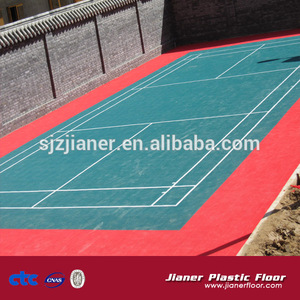 Enclavamiento azulejos PP piso de enclavamiento para el deporte los tribunales - Product Image 3