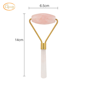 Quartz Rose naturel Massage Facial Cristal Pierre Corps Masseur Jade Rouleau Derma Soin <span class=keywords><strong>IceRoller</strong></span> Élimination Des Rides Outil De Beauté - Product Image 5