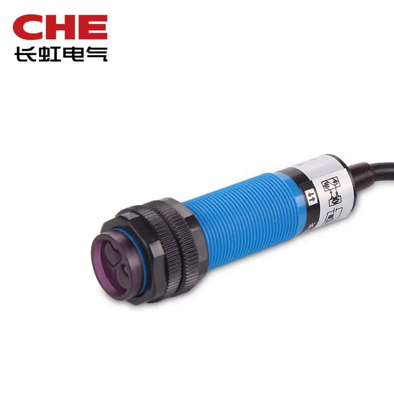 Sakelar Sensor DC6-36V Fotolistrik E3F-DS10N2 M12 NPN NC