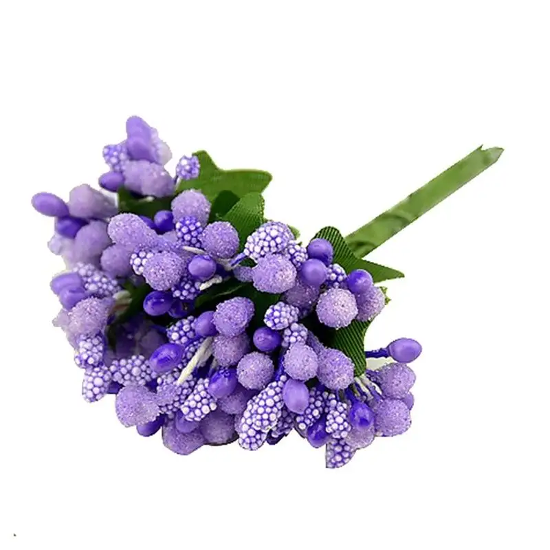 72Pcs/Pack Stems Artificial Flowers Wholesale Stamen Pistils Artificial Wholesale Flowers Bouquet For Wedding