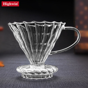 Coador de Café HIGHWIN em Vidro Borossilicato para Preparo de Café por Gotejamento - Product Image 4