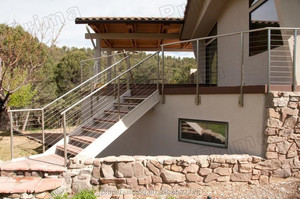 Câble <span class=keywords><strong>de</strong></span> rambarde <span class=keywords><strong>en</strong></span> fer forgé moderne, Balustrade <span class=keywords><strong>de</strong></span> <span class=keywords><strong>balcon</strong></span>, pour escalier, Design graphique, intérieur ou extérieur, pour le commerce extérieur, 3 m - Product Image 2