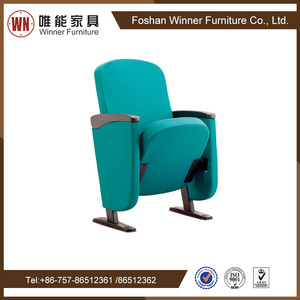 Sillas de <span class=keywords><strong>Cine</strong></span> Modernas de Tela de Alta Calidad, Sillas de Teatro Económicas, Sillas de Auditorio para Uso Escolar - Product Image 3