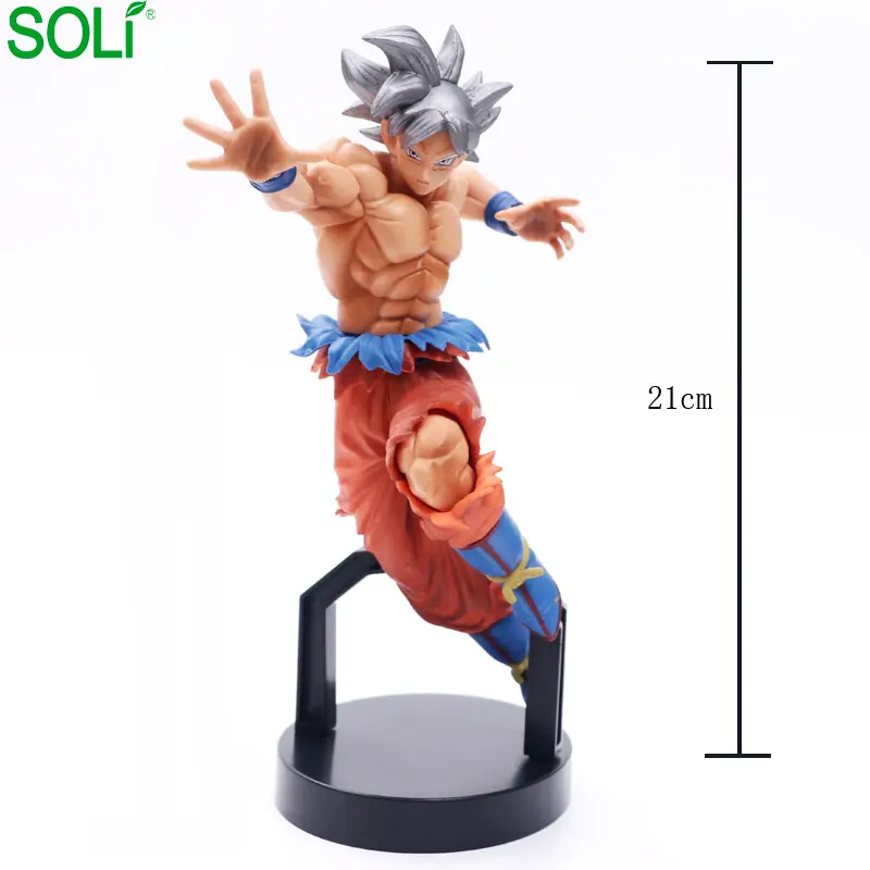 21 centímetros PVC brinquedo DBS super saiyan filho goku Goku ação figuras