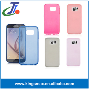 caldo per samsung <span class=keywords><strong>galaxy</strong></span> <span class=keywords><strong>s6</strong></span> <span class=keywords><strong>cover</strong></span> posteriore trasparente casi ultra slim caso tpu - Product Image 1
