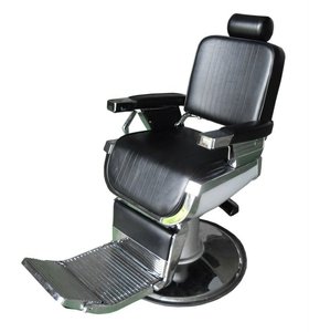 Silla de peluquero reclinable para hombre, silla de barbero con bomba hidráulica resistente, silla de barbería - Product Image 4
