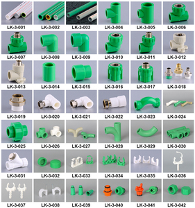 LK-3-024 (20mm) giá thấp Nhà máy cung cấp chất lượng cao <span class=keywords><strong>PPR</strong></span> phụ kiện đường ống PP-R Dài Uốn cong cầu phù hợp - Product Image 3