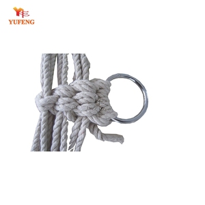 Hanging <strong>Hammock</strong> Chair <strong>With</strong> <strong>Wood</strong> <strong>Pole</strong> - Product Image 2
