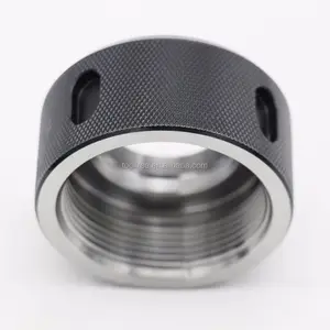 Black collet chuck nut EOC type OZ Collet nut for collet chuck