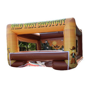 2016 rugby meta portería de fútbol inflable pena salvaje oeste tiroteo - Product Image 1