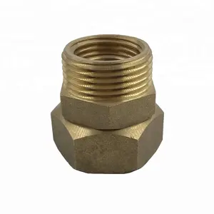 Forged male brass outer wire direct gas special reducer water pipe fittings