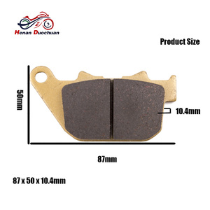 FA387 nueva pastilla de freno de motocicleta para HARLEY DAVIDSON XL 50 <span class=keywords><strong>883</strong></span> C L <span class=keywords><strong>R</strong></span> N Sportster XL 1200 XL1200C XL1200X XL1200R XL1200V Nightster - Product Image 2