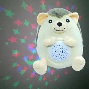 Hedgehod Baby Projector Speelgoed Te Slaapliedje Baby Slaap Sneller & Beter Met Rustgevende Geluiden Nachtlampje