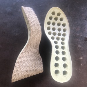 Último diseño de suela de PU para sandalias de mujer - Product Image 1