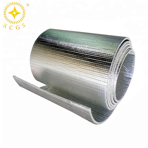 Tamaño personalizado Papel de aluminio Respaldo EPE Espuma Aislamiento térmico EPE Espuma de aislamiento resistente al calor