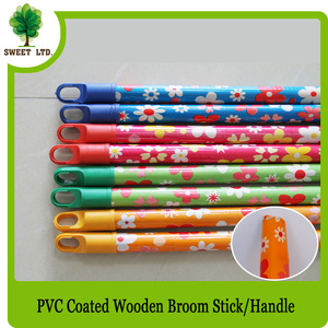Set alat pembersih ramah lingkungan, gagang sapu Diameter 22mm & tongkat pel kayu sekali pakai PVC & plastik fitur penggunaan di rumah - Product Image 4