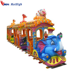 Elefante de atracciones Parque Express eléctrico para niños/niños caminos o pista Mini tren - Product Image 5