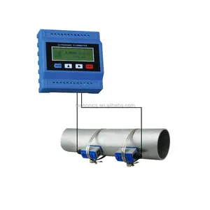 wholesale price module type clamp on stationary ultrasonic flow meter