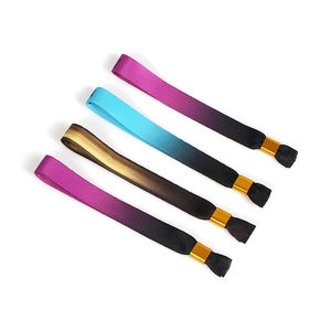 Ruban personnalisé avec Clip en plastique pour <span class=keywords><strong>Bracelet</strong></span> - Product Image 1