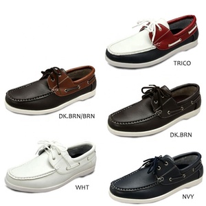 Zapatos náuticos clásicos de PU para hombre, mocasines informales, zapatillas - Product Image 1