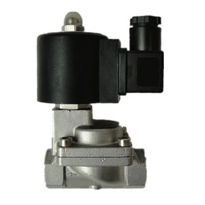 Válvula Solenoide de Acero Inoxidable de Alta Presión de 2/2 Vías Serie KLS KLS-15-D1 Tipo Pistón Piloto DC12V - Product Image 4