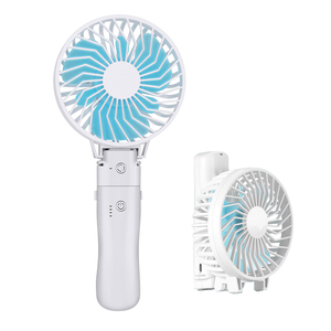 IRiver Vierges Tempête BFE3 Portable Rechargeable USB <span class=keywords><strong>Ventilateur</strong></span> Se Pliant 2600 mah Batterie Corée - Product Image 1