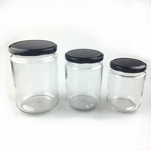 100g 150g 195g 240g 350g 450g 150ml 100ml 195ml 240ml 350ml 450ml mật ong mứt chai lớn rõ ràng lọ thủy tinh với vít đầu nắp - Product Image 5