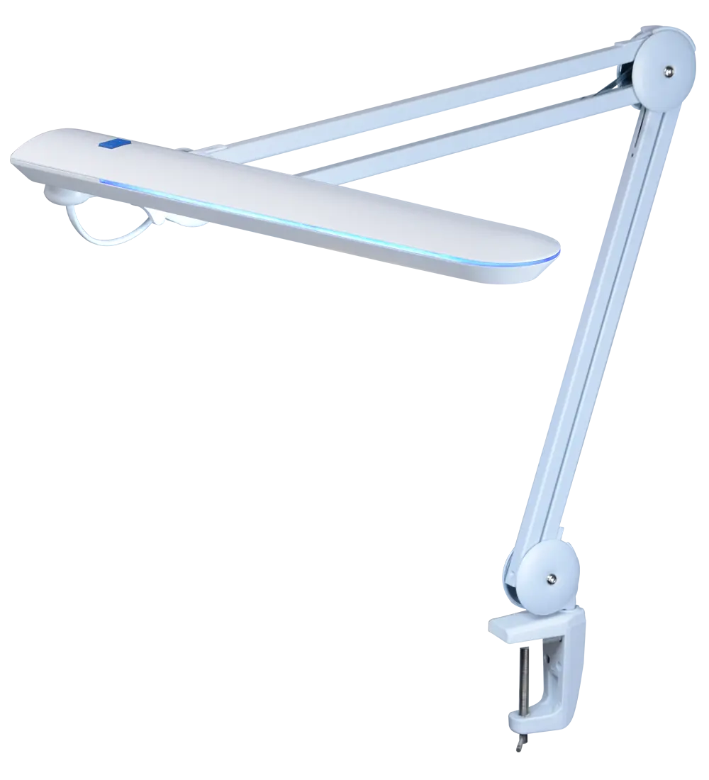 9502 Series Eye Protection Dimmable Modern LED Task Working Table Lamps with Desk Clamp for Workbench  Salon Lighting