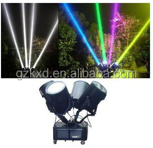 3 cabezas 1000w 5000W cabeza móvil haz de perseguidor impermeable luces de búsqueda al aire libre cielo haz de luz - Product Image 6